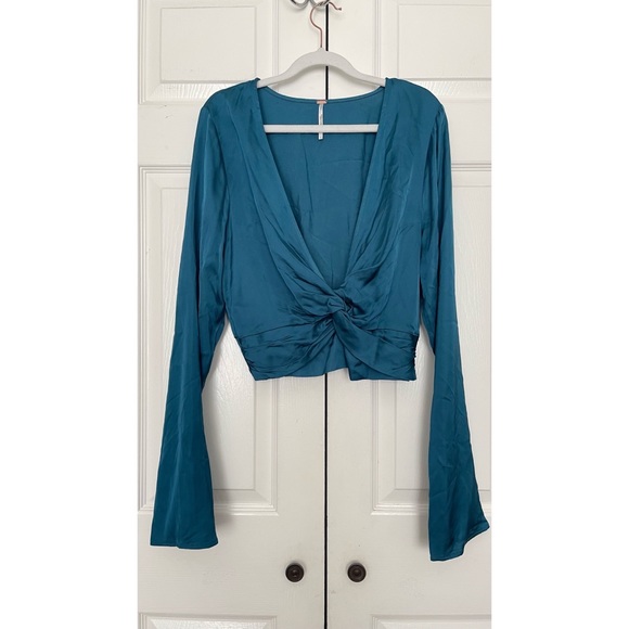 NEW Free People Miraya Top in Corsair - Picture 4 of 8